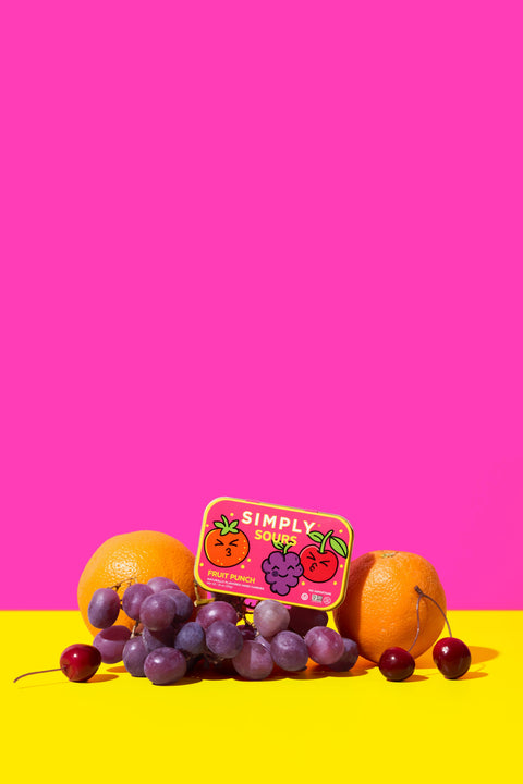 Simply Sours - Fruit Punch - 1.8oz Tin