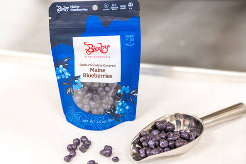 Dark Chocolate Covered Maine Blueberries