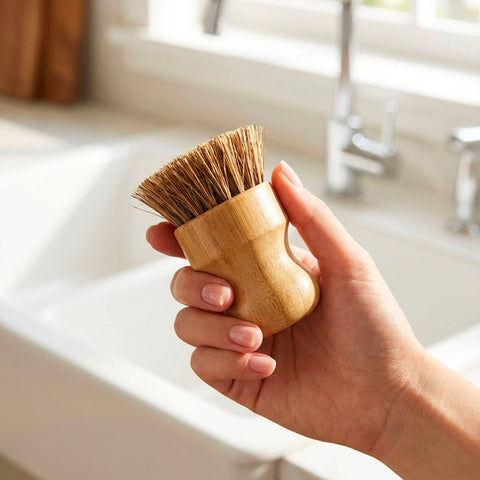 Bamboo Pot Scrubber | Kitchen