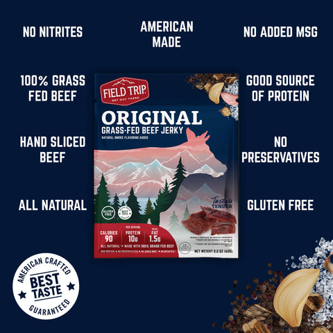 Original Beef Jerky - 2.2oz Bag