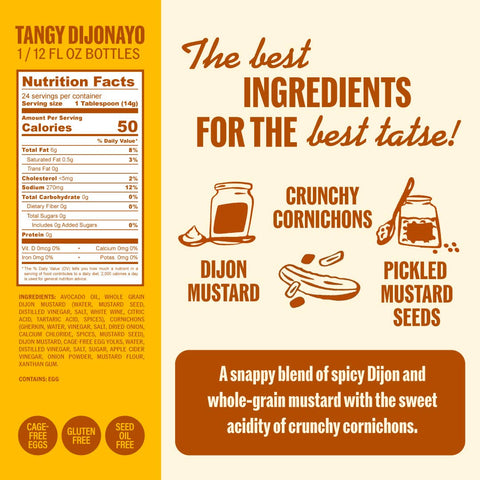 Tangy Dijonayo - 12oz Bottle