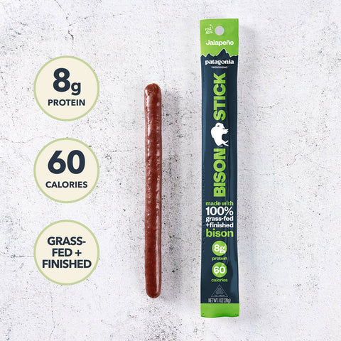 Bison Sticks - Jalapeño - Grass-Fed and Finished - 1 Stick