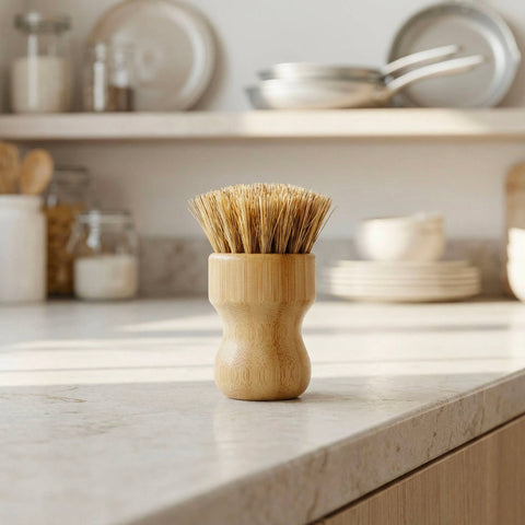 Bamboo Pot Scrubber | Kitchen