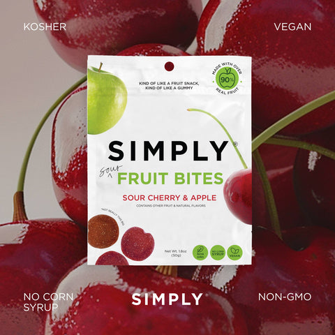 Fruit Bites - Sour Cherry & Apple - 1.8 oz Bag