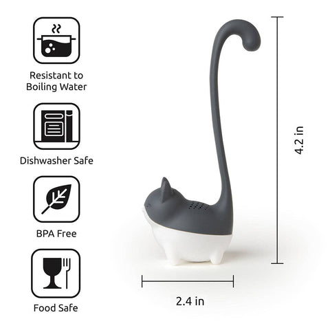 Louie Cat Tea Infuser - Tea Strainer Accessories & Gifts