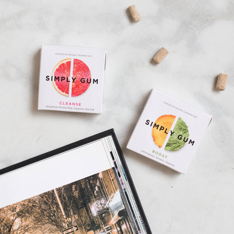 Cleanse Chewing Gum- Natural + Plastic-Free | 15 Pieces