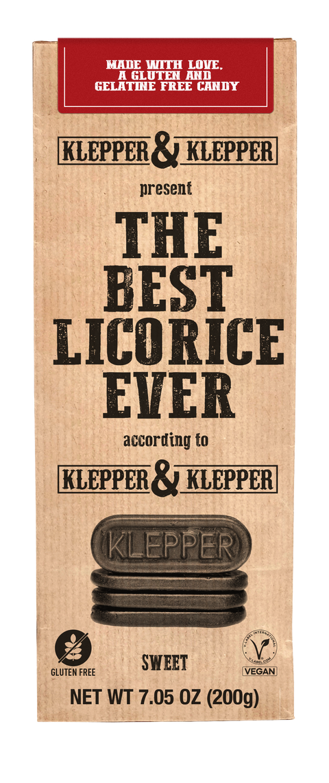 Black Licorice - Sweet | vegan glutenfree | imported from NL
