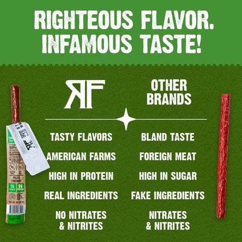 Righteous Felon Lemon Pepper Turkey - 1oz Stick