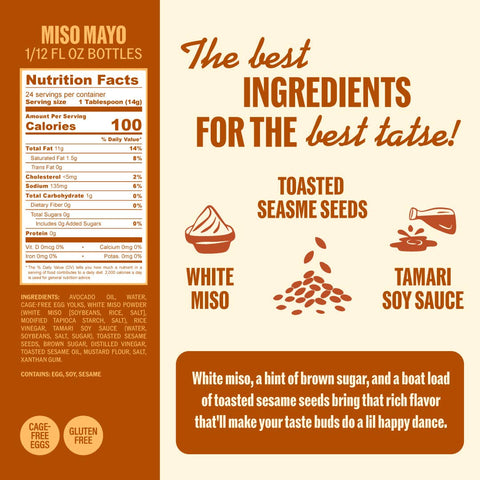 Miso Mayo - 12oz Bottle