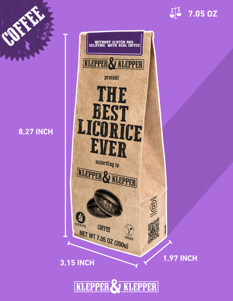 Black Licorice Coffee | vegan glutenfree | imported from NL