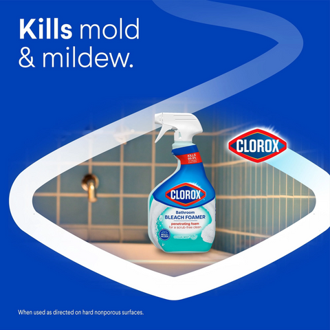 Clorox Bathroom  Bleach Foamer - Ocean Mist - 30oz Spray Bottle