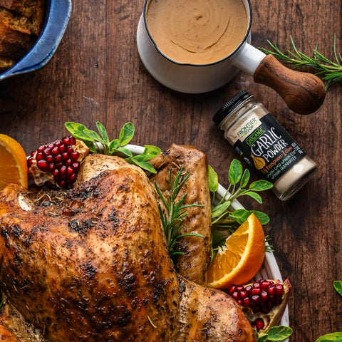 Garlic Powder, Certified Organic, Non-GMO, Kosher, 2.33 Oz.