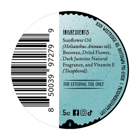 Solid Perfume - Jasmine Nectar - Handmade with Beeswax