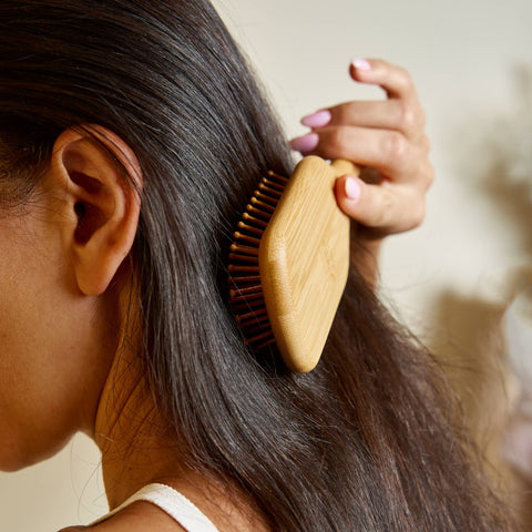 Bamboo Hairbrush | Small Paddle