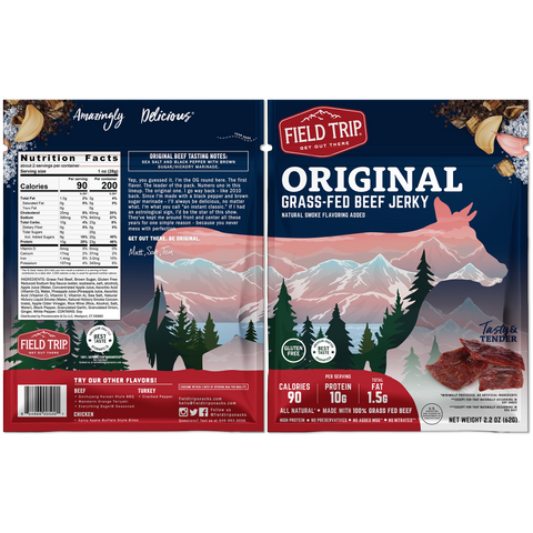 Original Beef Jerky - 2.2oz Bag