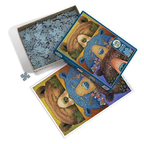 Bear Eyes: Harvest 500-Piece Cobble Hill Puzzle