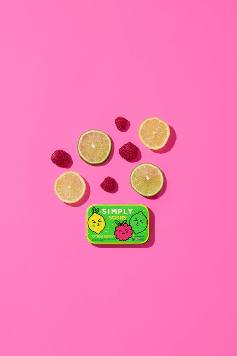 Simply Sours - Citrus Berry - 1.8oz Tin