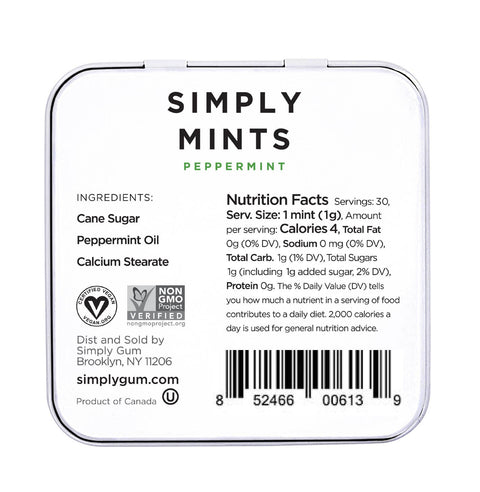 Simply Mints - Peppermint | 1.1oz