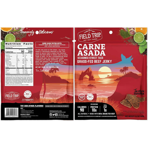 Carne Asada Beef Jerky - 2.2oz Bag