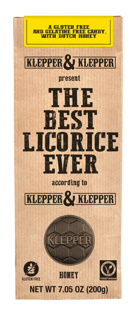Black Licorice - Real Honey | gluten free | imported from NL