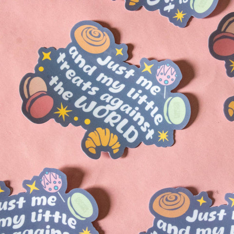 Little Treats Vinyl Laptop Sticker