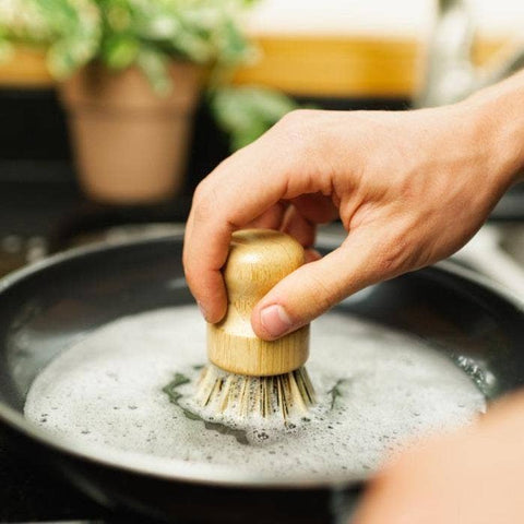 Bamboo Pot Scrubber | Kitchen