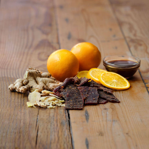 Mandarin Orange Teriyaki Beef Jerky - 2.2oz Bag