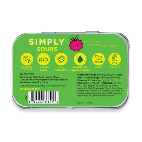 Simply Sours - Citrus Berry - 1.8oz Tin