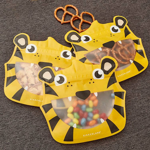 Tiger Zipper Bags