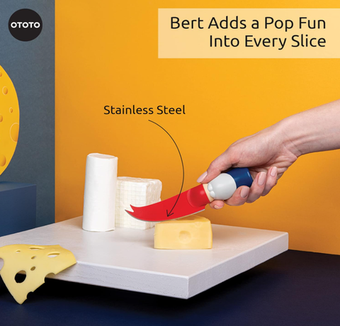 Bert Gnome Cheese Knife and Spreader - Kitchen Gifts