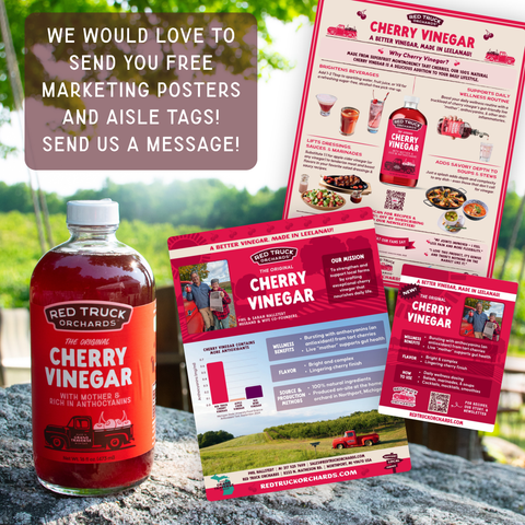 The Original Cherry Vinegar - 16oz Bottle