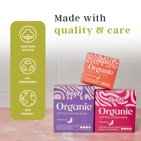 100% Organic Cotton Liners (20 Count)