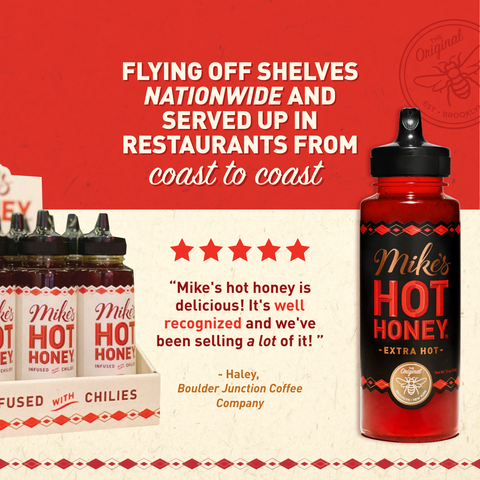 Mike's Hot Honey | Extra Hot | 12oz | Squeeze Bottle