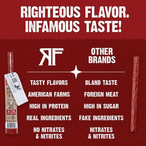 Righteous Felon O.G. Hickory Beef - 1oz Stick