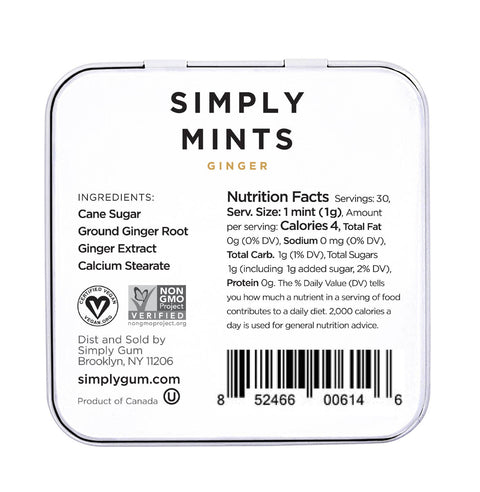Simply Mints - Ginger | 1.1oz