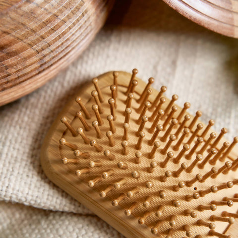 Bamboo Hairbrush | Small Paddle