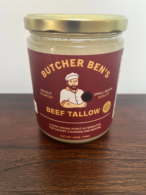 Butcher Ben's Beef Tallow - 14oz Jar