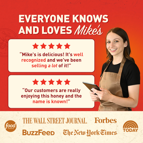 Mike's Hot Honey Syrup | Mocktail Mixer | Cocktail | Coffee | 750ml