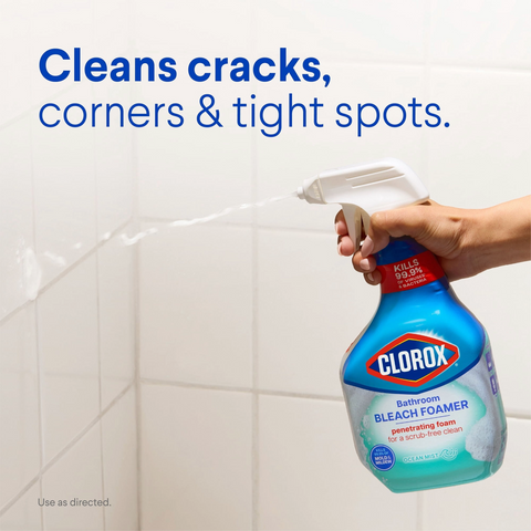 Clorox Bathroom  Bleach Foamer - Ocean Mist - 30oz Spray Bottle