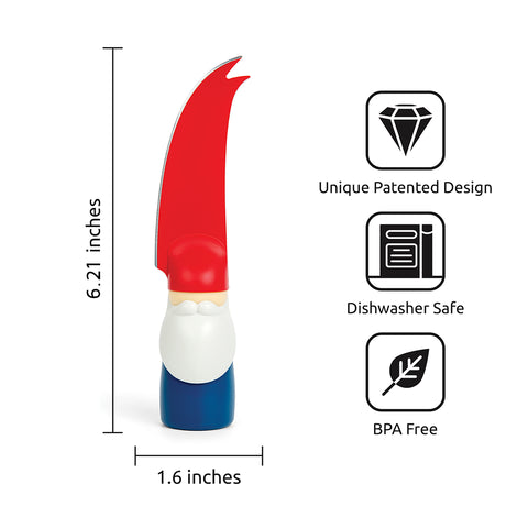 Bert Gnome Cheese Knife and Spreader - Kitchen Gifts
