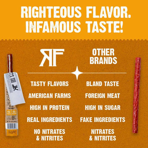 Righteous Felon Street Taco Pork - 1oz Stick
