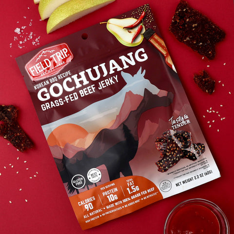 Gochujang Korean Style BBQ Beef Jerky - 2.2oz Bag