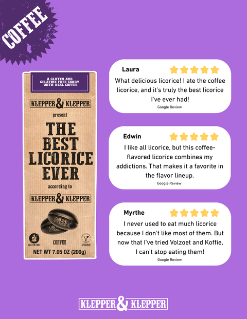Black Licorice Coffee | vegan glutenfree | imported from NL