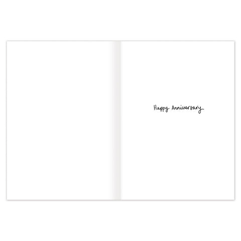 Foxes Anniversary Card