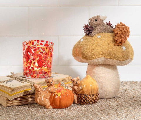 Squirrels Votive