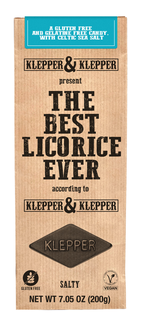 Black Licorice - Salty | vegan glutenfree | imported from NL