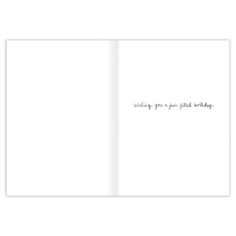 Ducks Quacking Day Birthday Card