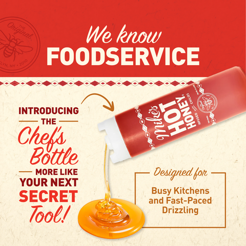 Mike's Hot Honey | Original | Chef's Bottle | 24 oz