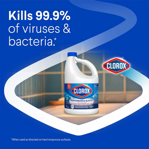 Clorox Performance Bleach - 121oz Bottle