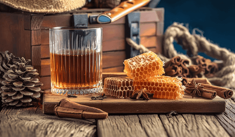 Rum Infused Honey - 10oz Jar